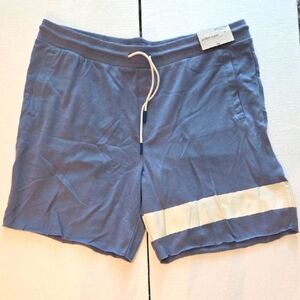 Arizona Jeans Co.Blue and White Athletic Jogger Shorts Mens Sz XXL NWT